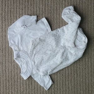 Matching long sleeve and footie set by ZipZap, size 6m